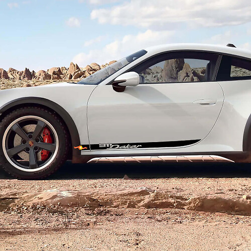 Side 911 Dakar Deuren Strikken Kit Sticker Sticker voor Porsche 911 Dakar
