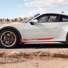 Side 911 Dakar Deuren Strikken Kit Sticker Sticker voor Porsche 911 Dakar
 3