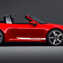 Zijkant 911 Targa 4S Deuren Strepen Kit Decal Sticker voor Porsche 911 Targa 4S
 2