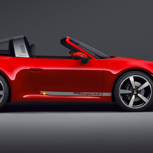 Side 911 Targa 4S Deuren Strikken Kit Sticker Sticker voor Porsche 911 Targa 4S
 3
