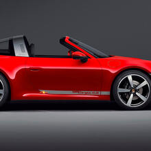 Zijkant 911 Targa 4S Deuren Strepen Kit Decal Sticker voor Porsche 911 Targa 4S
 3