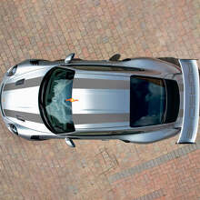 Strepen 911 GT3 RS Cup Hood Dak Wing Kit Sticker Sticker voor Porsche 911 GT3 RS Cup
 2