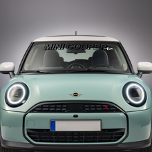 WINDSHIELD GERKOPERDE STRIPE VINYL GRAFISCHE DECAL -sticker voor Mini Cooper S
 3