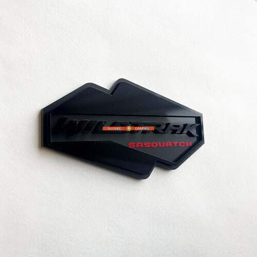 Bronco Mountains Edition Fender Badges Tailgate Emblem 3D Badge
