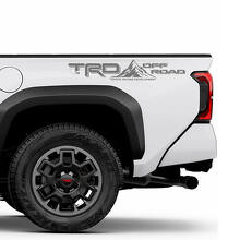 TRD OFF ROAD Deuren zijde Bedside Racing Stripe Truck Stickers Stickers voor Toyota Tacoma 4e Gen
 2