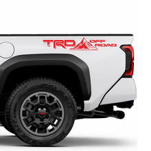 TRD OFF ROAD Deuren zijde Bedside Racing Stripe Truck Stickers Stickers voor Toyota Tacoma 4e Gen
 3