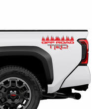 TRD OFF ROAD Deuren zijde bedbomen Truck Stickers Stickers voor Toyota Tacoma 4e Gen
 2