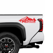 TRD Off Road Mountains Bird Deuren zijde Bedside Truck Stickers Stickers voor Toyota Tacoma 4e Gen
 2