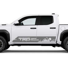 TRD Off Road Side Mountains Sun Rocker Panel Stickers Stickers voor Toyota Tacoma
 2