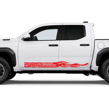 TRD Off Road Wave Deur Zijskirts Rocker Panel Stickers 2 voor Toyota Tacoma 3