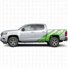 Getande Deur- en Zijpaneel Vinyl Strepen voor Chevrolet Colorado 2e Gen 2015-2022_6