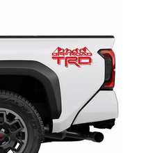 TRD Off Road Mountains Bedide Side Truck Decals Stickers voor Toyota Trucks 2
 3