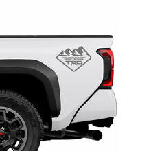 TRD Off Road Mountains BedSide Zijtruck Stickers 3 voor Toyota Trucks 2