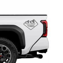 TRD Off Road Mountains Bedide Side Truck Decals Stickers voor Toyota Trucks 3
 2