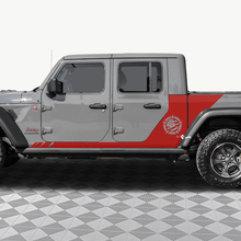 MILITAIRE STAR US VLAG ACHTER ZIJ Deuren Vinyl Decal Sticker Fit Jeep Gladiator 2
 2