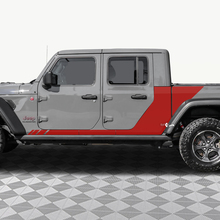 Achterkant deuren vinyl sticker sticker fit Jeep Gladiator 2
 2
