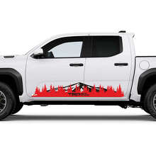 TRD Off Road Bergen Bos Deur Zijscherm Panelen Decals Stickers 2 voor Toyota Tacoma 3