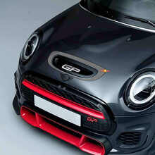 Motorkap Luchtinlaat Decal grafische sticker voor Mini Cooper GP2 GP3
 2