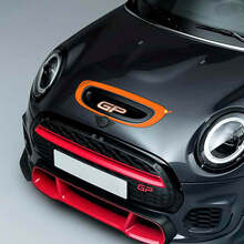 Hood schep sticker grafische sticker voor mini cooper gp2
 3