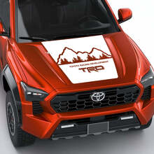 TRD Mountains Wrap Hood sticker Sticker voor Toyota Tacoma 4e generatie
 3