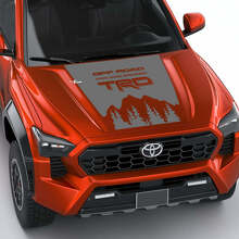 TRD Mountains bomen wikkel kapsticker sticker voor Toyota Tacoma 4e Gen
 2