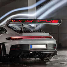 Weissach-stijl achtervleugel vinylsticker voor Porsche GT3 RS_3