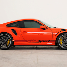 Club Sport Side Stripes Decal Sticker voor Porsche 911
 3