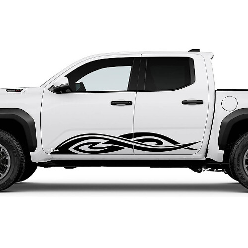 Tribal Side Rocker Panel Decals Stickers voor Toyota Tacoma
