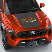 TRD Mountain Vintage Retro Heritage Sun Stripes Hood Decal Sticker voor Toyota Tacoma 4e Gen
 2