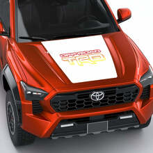 TRD Mountain Vintage Retro Heritage Sun Stripes Hood Decal Sticker voor Toyota Tacoma 4e Gen
 3