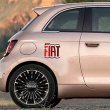 Fiat 500 Decal Sticker Zijgraphics voor Fiat 500
 3