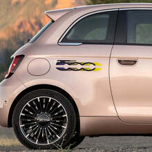 500 Sticker Zijgraphics voor Fiat 500
 3