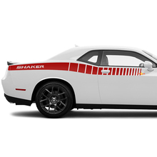 Schudzijde Accentstrepen Decals Stickers voor Dodge Challenger
 2