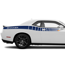 Schudzijde Accentstrepen Decals Stickers voor Dodge Challenger
 3