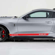 GT500 Shelby dorpelpanelen decal stickers 2 voor Ford Mustang 3