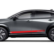 Zijstrepen Grafische Decal Set voor Nissan ARIYA
 3