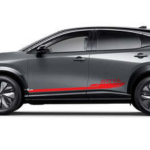 Zijstrepen Grafische Decal Set voor Nissan ARIYA 2
 3