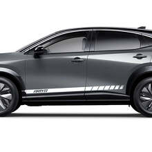 Zijkanten Strepen Grafische Decal Set voor Nissan ARIYA 4
 2