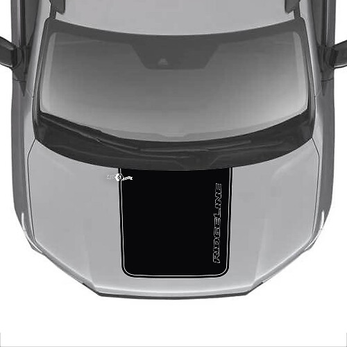 Vinylsticker midden motorkap voor Honda Ridgeline