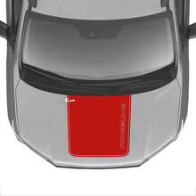 Vinylsticker midden motorkap voor Honda Ridgeline_2