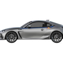 Paar Racing Stripes Vinyl Decal Stickers voor Toyota TRD GT86
 3
