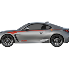Paar Racing Stripes Vinyl Decal Stickers voor Toyota Scion Fr-S
 3