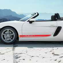 Porsche 718 Cayman Boxter T Zijstrepen Kit Decal Sticker
 3