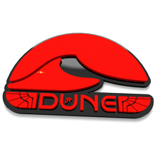 Sahara Dunes Spatborden Emblemen Achterklepembleem 3D Embleem voor Jeep Dodge enz. 4