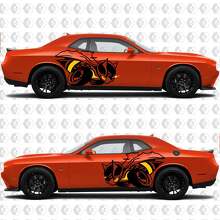 BatBee Zijvinyl Decal Kit voor Dodge Charger of Challenger_2