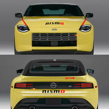 Nismo Zij Checkered Streep Sticker Volledige Set voor Nissan Z GT4
 6