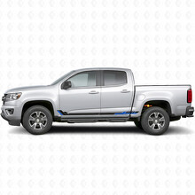 Racing Line Deur- en Sierlijst Vinyl Strepen voor Chevrolet Colorado 2e Generatie 2015-2022_3