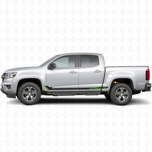 Racing Line Deur- en Sierlijst Vinyl Strepen voor Chevrolet Colorado 2e Generatie 2015-2022_4