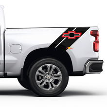 Zijbedstrepen off-road 4x4 Decals Stickers 2 kleuren voor Chevrolet Bed
 3