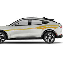 Paar MACH E Accent Stripes Side Door Decal vinyl stickers voor Ford Mustang MACH-E
 2